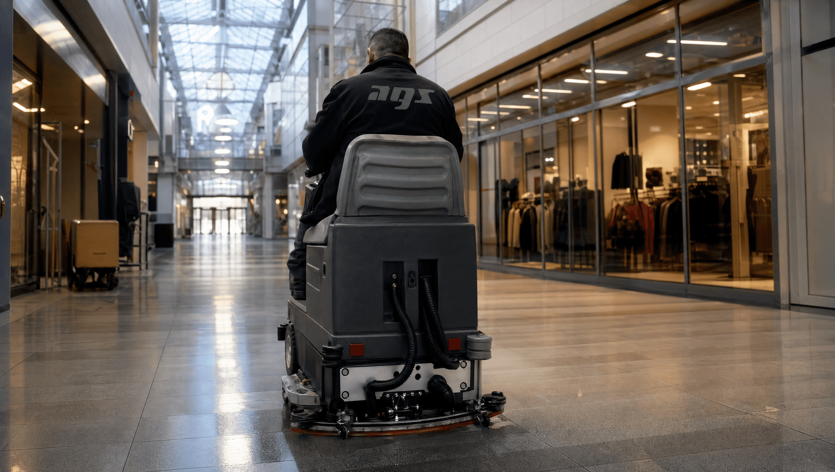 Gepflegte Verkaufsfläche im Einzelhandel