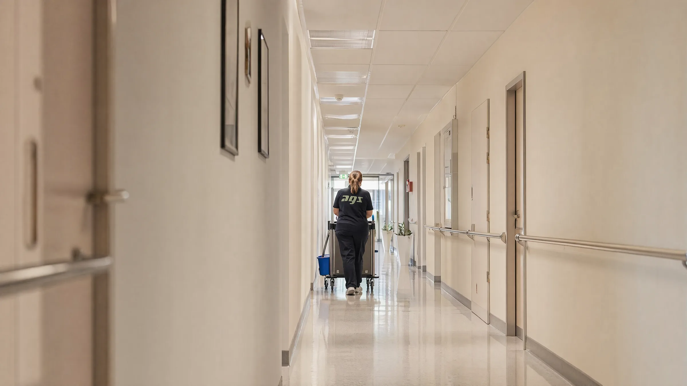 Unterhaltsreinigung auf der Verkaufsfläche