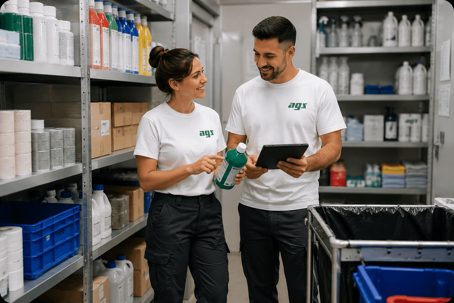 Beschaffung von Verbrauchs- und Hygienematerial